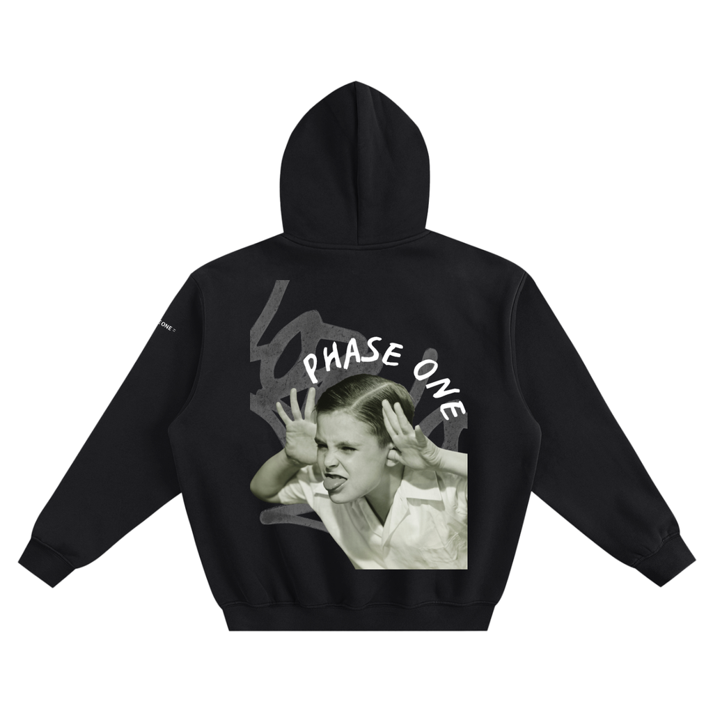 Fleeced Boxy Hoodie