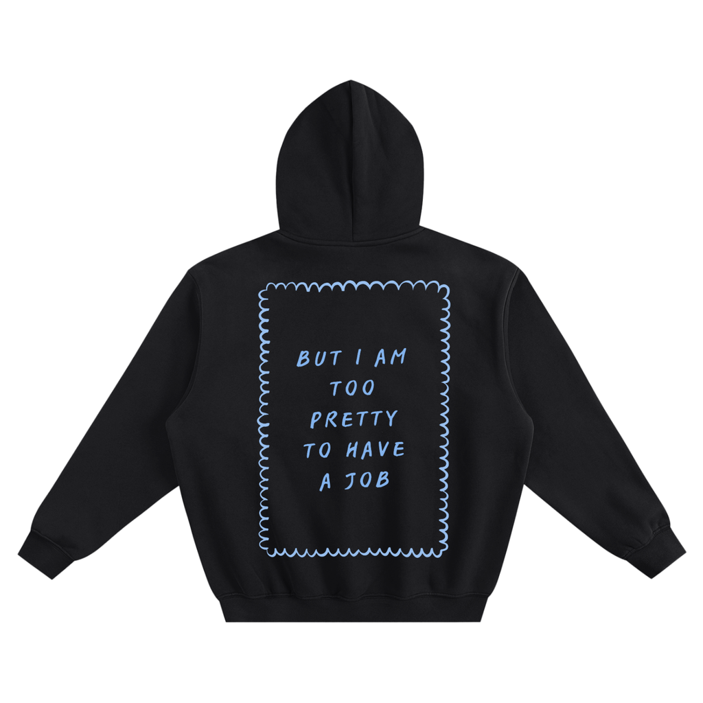 Fleeced Boxy Hoodie