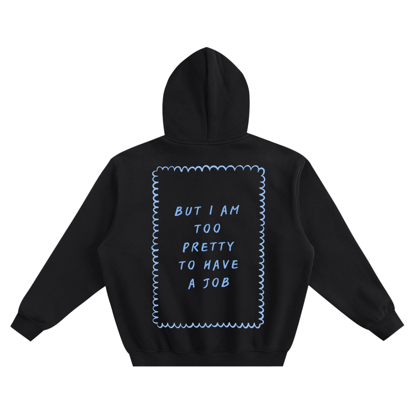 Fleeced Boxy Hoodie